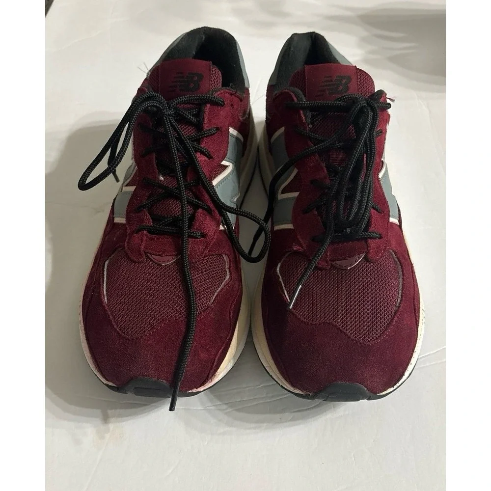 New Balance 574 Burgundy Sneakers (sz. 10 men's)